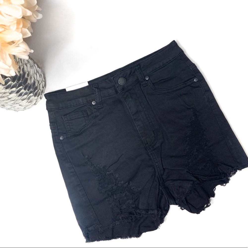 SALE‼️ | new | distressed slay short - Picture 1 of 8